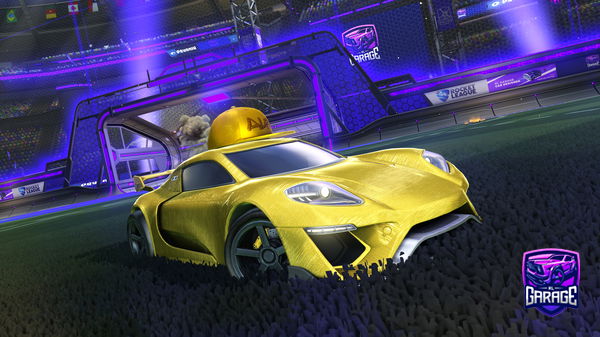 A Rocket League car design from I8_Wafflez