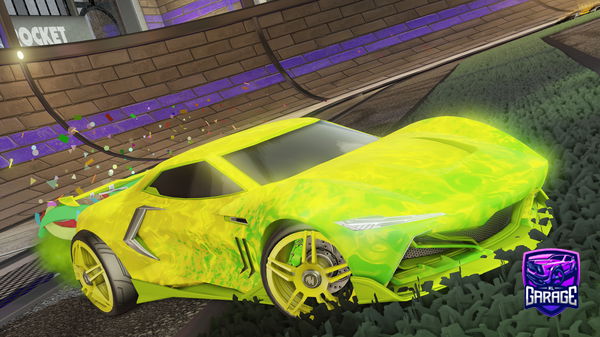 A Rocket League car design from NoodlesRop