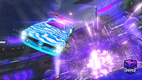 A Rocket League car design from emireker