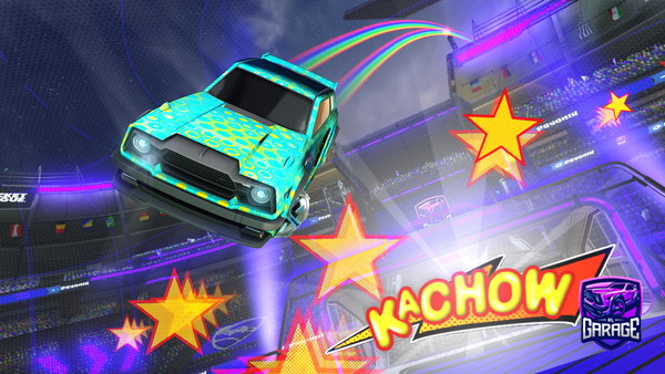 A Rocket League car design from jdrnbardella