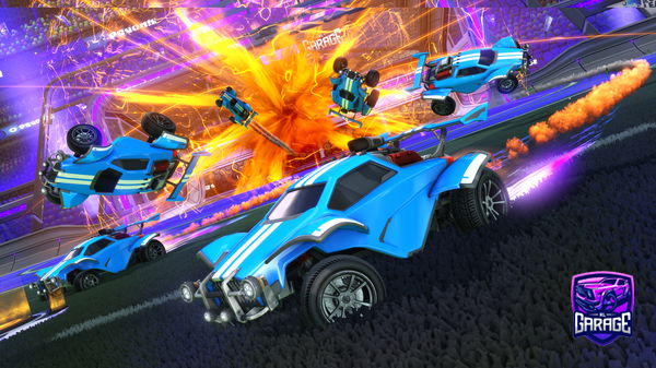 A Rocket League car design from StillGalactical