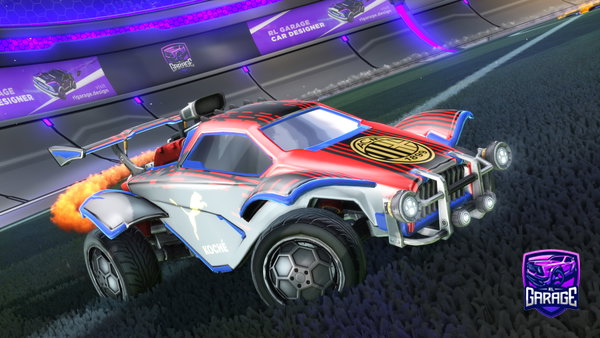 A Rocket League car design from ILikeBagels