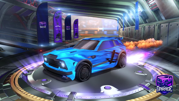 A Rocket League car design from iDraculy