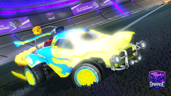 A Rocket League car design from DekeMaster09