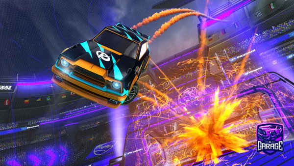 A Rocket League car design from DiDiMiTeMiRo