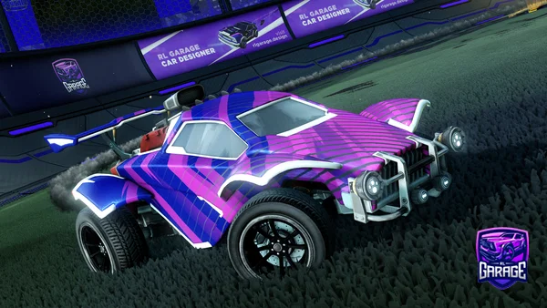 A Rocket League car design from Flyzeon