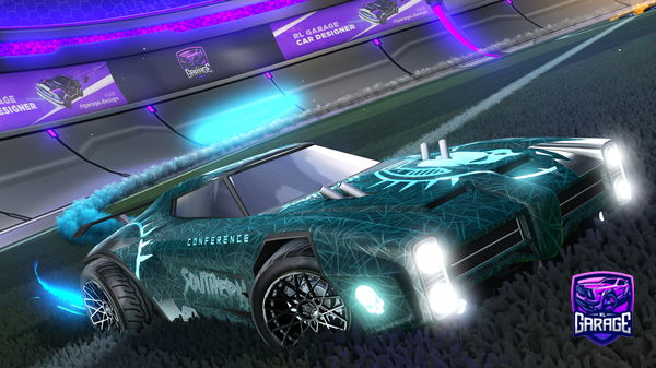 A Rocket League car design from Marbleslovesyou