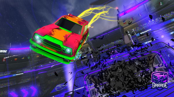 A Rocket League car design from Coutiinn