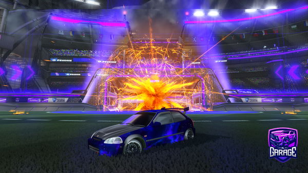 A Rocket League car design from m0tyaaa