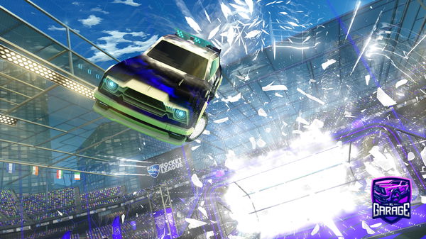 A Rocket League car design from 09IvanGamer