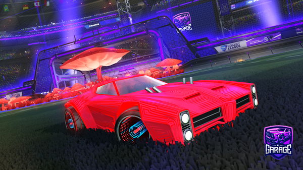 A Rocket League car design from KIWI87VI