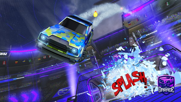 A Rocket League car design from Linunaut