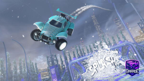 A Rocket League car design from PWR-UK