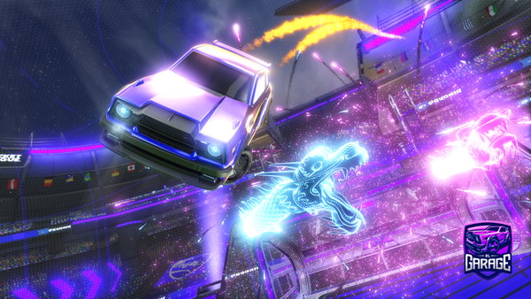 A Rocket League car design from ii_F7_