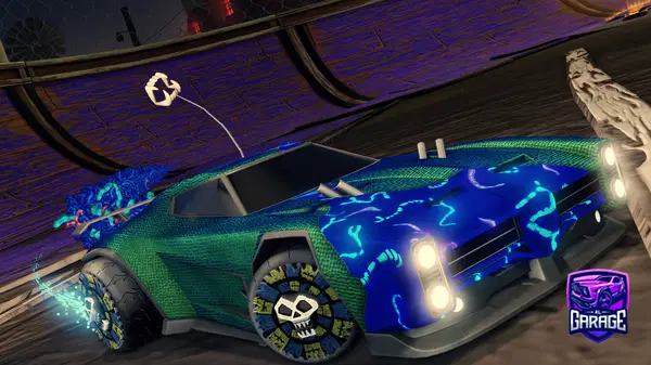 A Rocket League car design from Lexa_S78