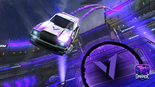 A Rocket League car design from Jijijija267