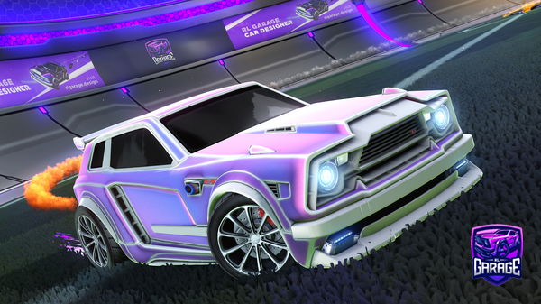 A Rocket League car design from Jackywacky1844