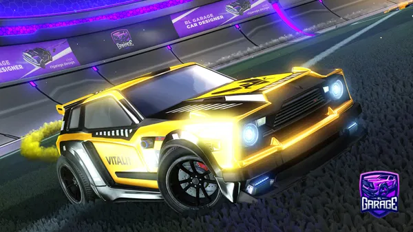 A Rocket League car design from remileemans