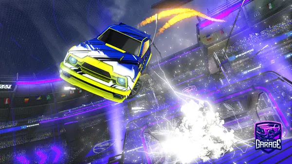 A Rocket League car design from tooblandi