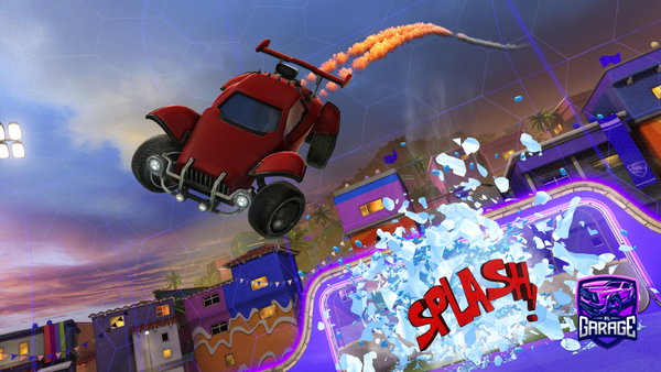 A Rocket League car design from SirLasseLot