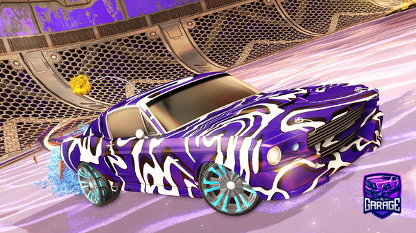 A Rocket League car design from Juninyt
