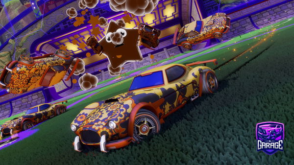 A Rocket League car design from Sushimam