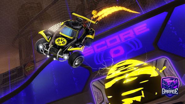 A Rocket League car design from FakeAlpha_07