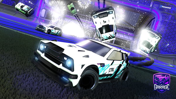 A Rocket League car design from BatVan_