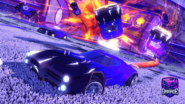 A Rocket League car design from Cometa-Parziale