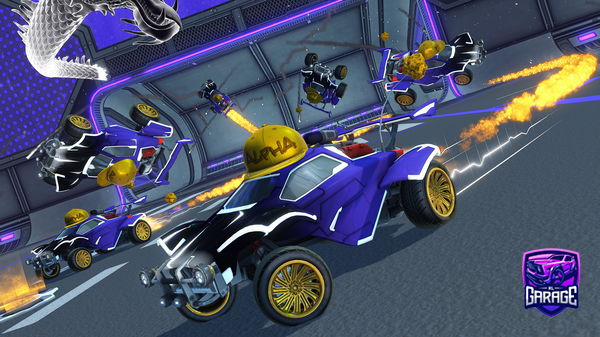 A Rocket League car design from Liiinick