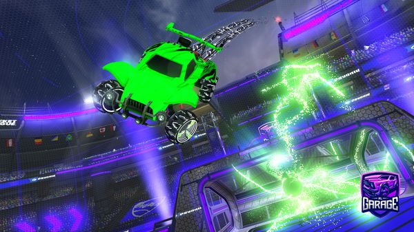 A Rocket League car design from Sebah