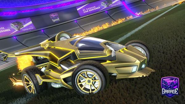 A Rocket League car design from JNAntagonist