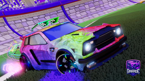 A Rocket League car design from BrucZ