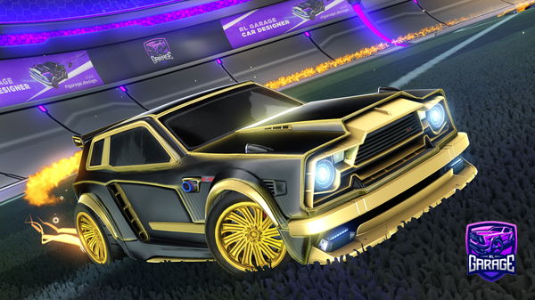 A Rocket League car design from JHZH