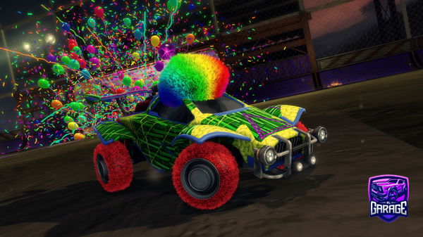 A Rocket League car design from Kugelmagnet69
