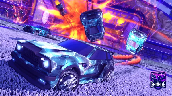 A Rocket League car design from Kazuya754