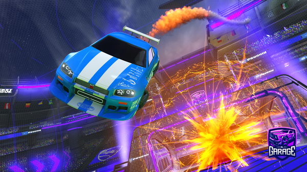 A Rocket League car design from R__CZ_