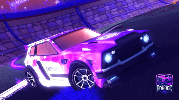 A Rocket League car design from dapit