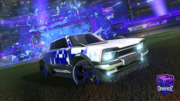 A Rocket League car design from Mega1010
