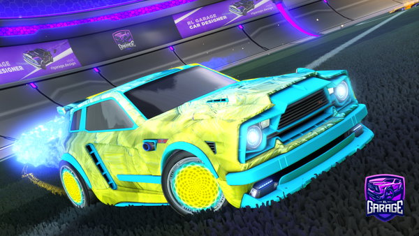 A Rocket League car design from Glc0901