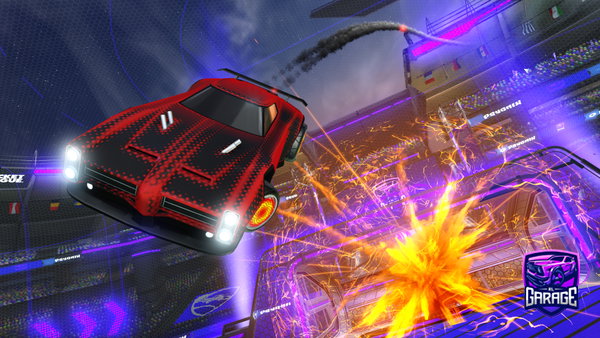 A Rocket League car design from B00tySn1p3r