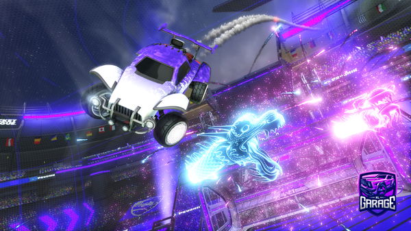 A Rocket League car design from gurkasos