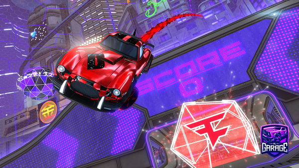 A Rocket League car design from VzW-V1KT0R