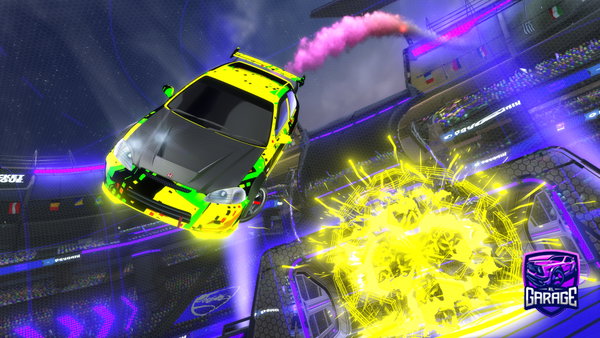A Rocket League car design from Forevery_Cherry
