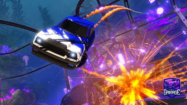 A Rocket League car design from thormt-11