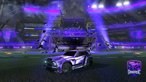 A Rocket League car design from Mistenyx