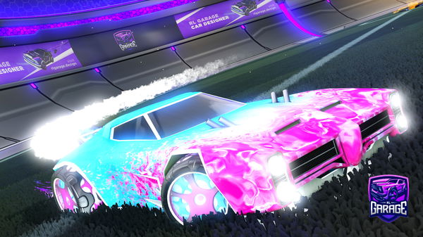 A Rocket League car design from BrammetjeB123