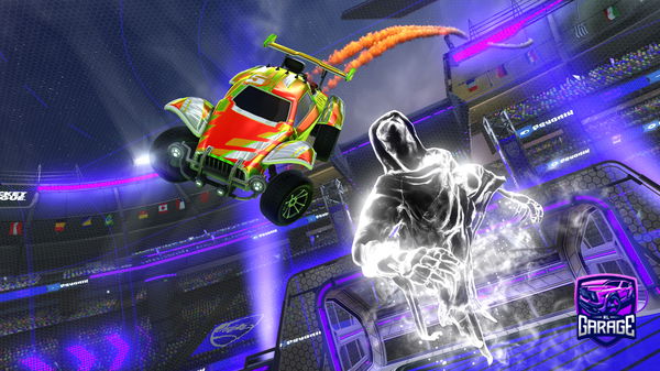 A Rocket League car design from Akinemkoszon14