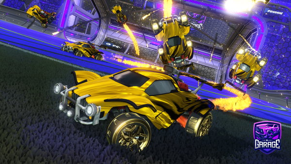A Rocket League car design from ThaRealTeichi
