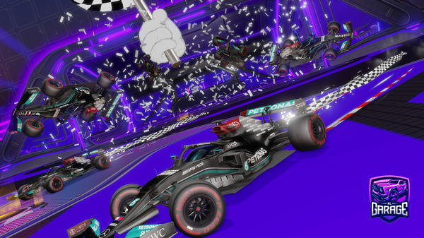 A Rocket League car design from Geckoing